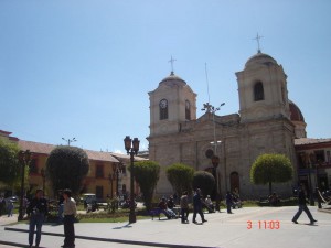 Catedral de Huancayo, la más grande de la ciudad.