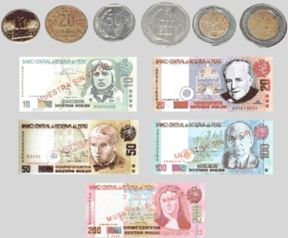 Monedas y Billetes del Perú