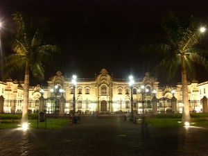 Histórico Palacio de Gobierno del Perú
