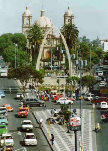 La plaza de Tacna